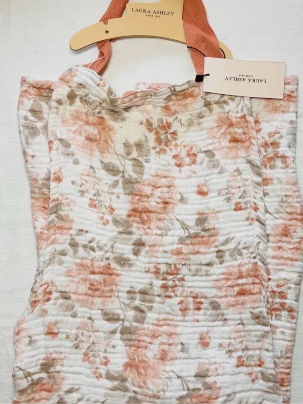 Laura Ashley Floral Cotton/muslin  linen Apron